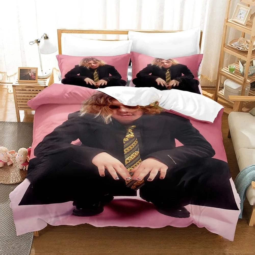 Duvet Cover Pillowcase The Kid LAROI Bedding Set Adult Boy Girl Bedroom Decoration Children Single Double Large Size