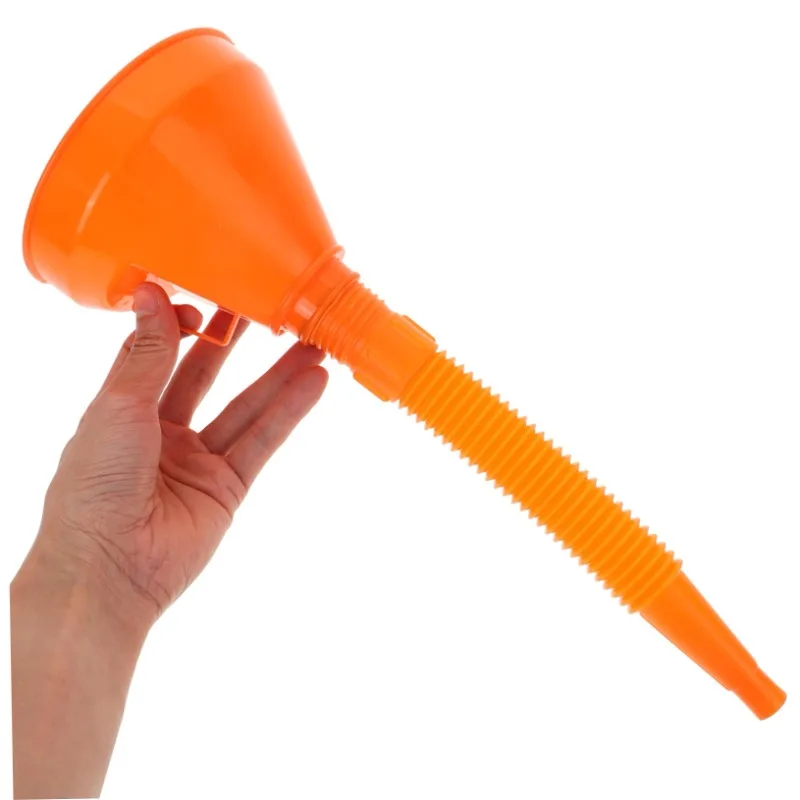 1 pz Imbuto universale per carburante per moto con tubo filtro Imbuto per olio motore per moto Moto 2025 Nuovo