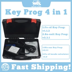 Key Prog 4 in 1 Vehicle key programmer Clear the keys Add new keys For Re-nult/Nis-san/Fo-rd multiple vehicle models affordable