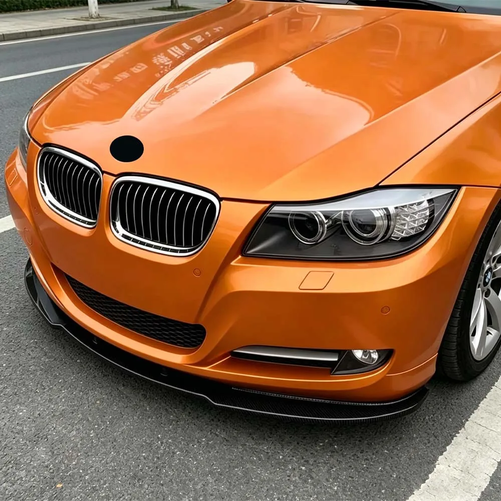 

Для BMW 3 серии E90 E91 325i 330i 2007-2012 LCI: глянцевый черный диффузор из ABS-пластика, сплиттер переднего бампера, тюнинг-комплект для кузова