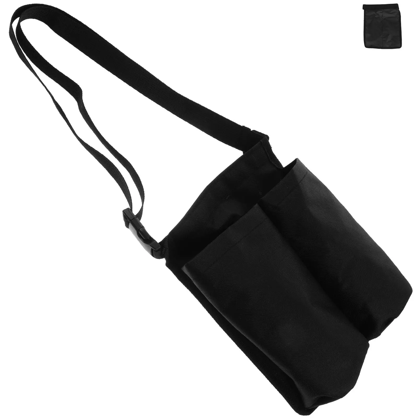 Massage Bottle Bag Double Adjustable Massage Oil Lotion Bottle Holster Waist Pouch Portable Essential Oil Storage Organizer