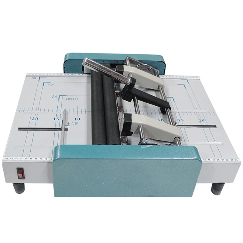 

5-Staple Positioning Binding Machine A3 Electric Binding and Folding Combination Machine Saddle Stitching Flat Stapling Electric
