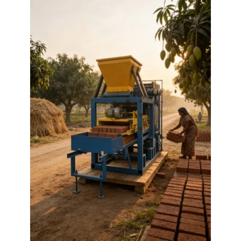 China Factory's Durable Powered Interlock Block Making Machine for Cement Brick Production