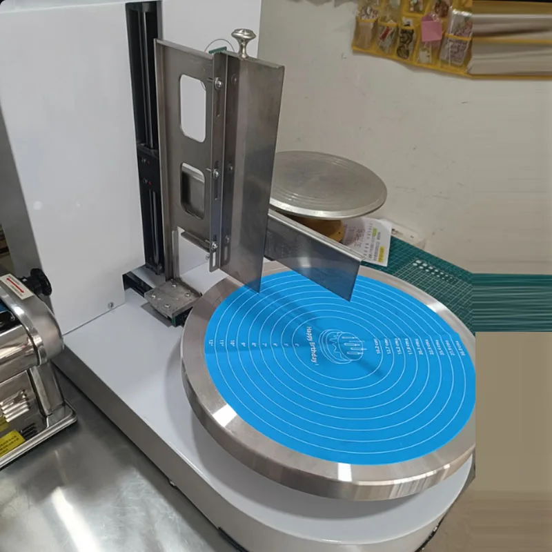 

110V 120V Cake Icing Decorating Making Machine Fondant Cake Cream Spreading Machine