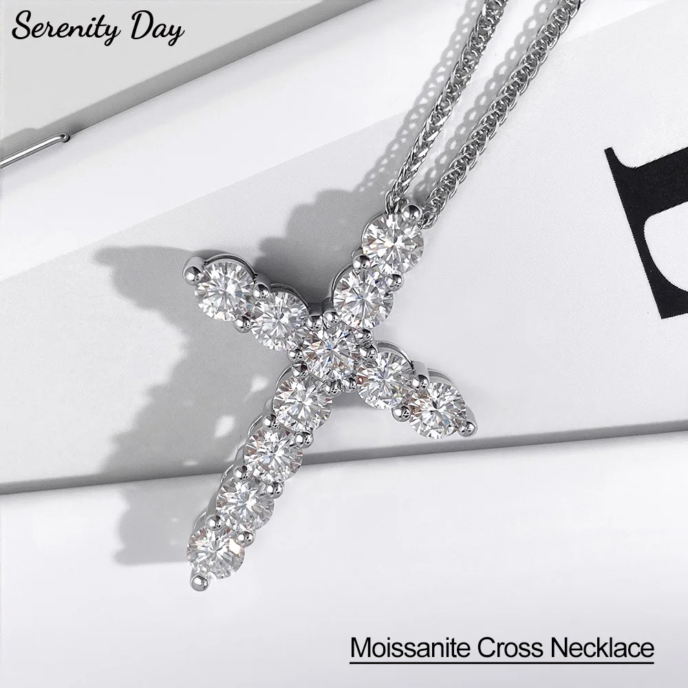 Thumbnail 2 - #34 Moissanite Pendant Necklaces Price Drop Alerts