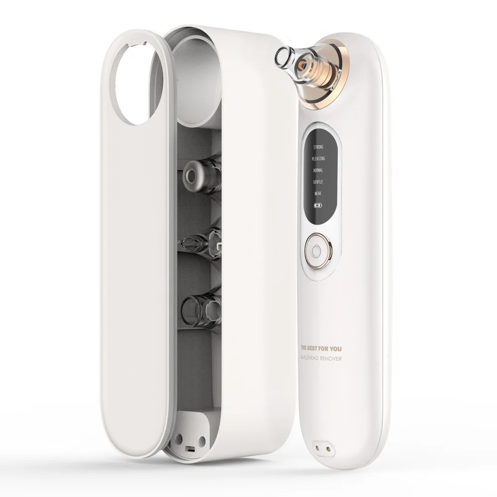 Black Head Remover for Face Blackhead Extractor Tool with 4 Adjustable Suction Head Deep Skin Exfoliation,pore Tool Kit