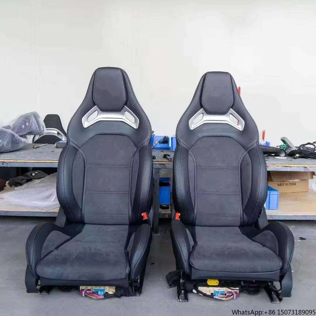 High Quality Custom Racing Bucket Seats for   C Class C43 C63 W204 W205 W206  Black Series Made of Leather