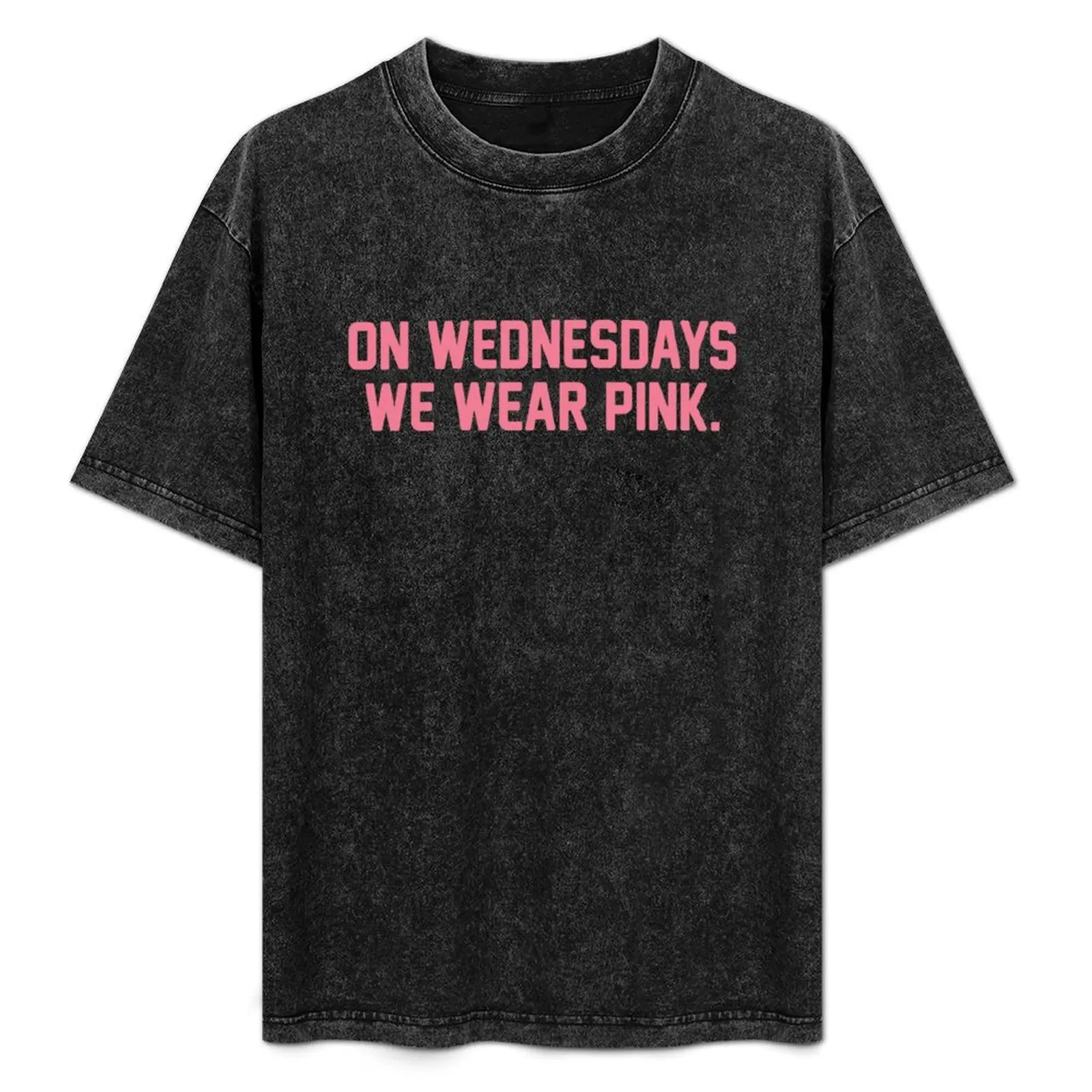 

On Wednesdays We Wear Pink T-Shirt anime t shirts tees new gifts and t-shirts tshirts for men