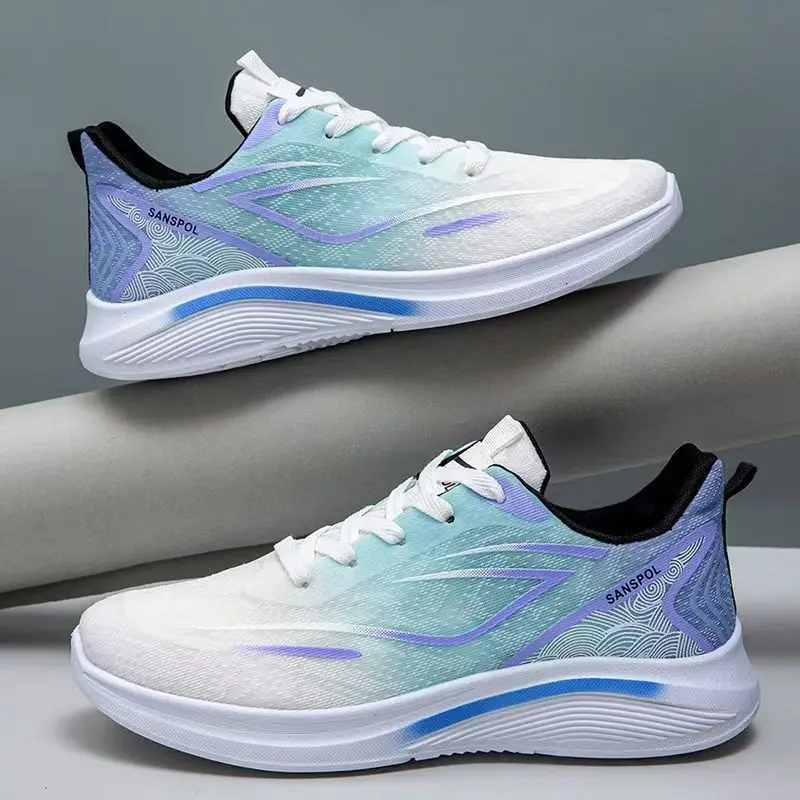 

Men's Fashionable Versatile Sports Casual Shoes Spring Summer Breathable Running Shoes Trendy Mesh Soft Soles for Young People