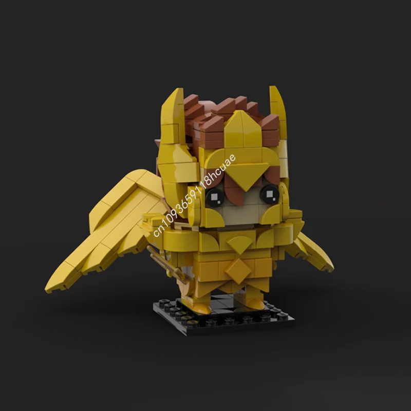 

298 шт. MOC Sagittarius Aiolos Brickheadz строительные блоки Рождественский подарок неограниченное количество творчества DIY идеально подходит для индивидуальных строителей
