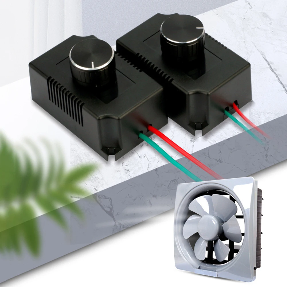 AC 220V Motor Speed Controller Stepless Regulator Switch For Fan Grinder Pump Electric Furnace Temperature Light Control