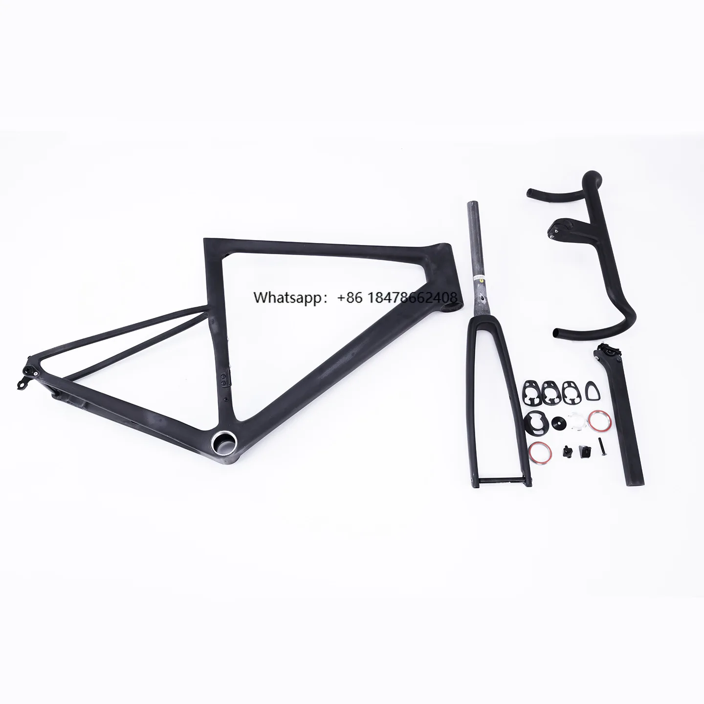 

Direct Factory Sale Carbon Fiber Bicycle Frame Set Integrated Full Soil Road Matte Brand Name at Price Road Bicycles 997g 700c