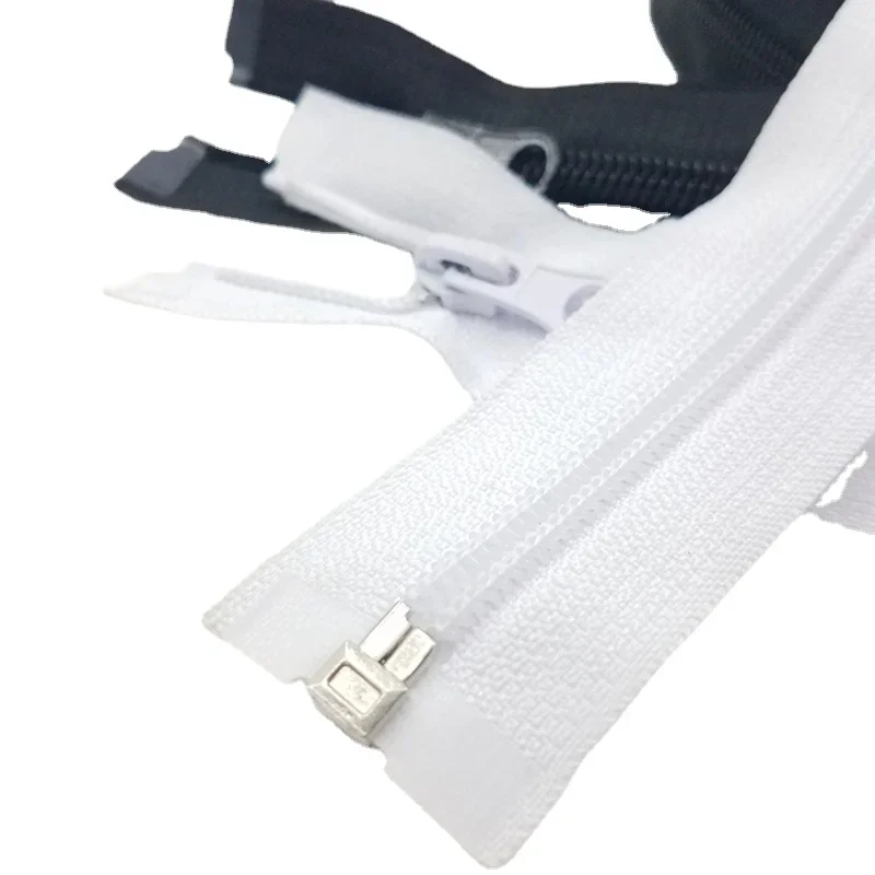 

10 шт./лот 5 # Длинная нейлоновая катушка 180 см, 70,86 дюйма, черно-белый спальный мешок, куртка-палатка, внутренняя часть, аксессуары для шитья своими руками