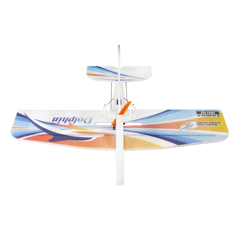 เหยี่ยวจริง580mm (22.8 ") wingspan EPP ชุดโฟม RC โมเดลเครื่องบินปลาโลมาเบาที่สุดโมเดลงานอดิเรกของเล่น REMOTE CONTROL pesawat