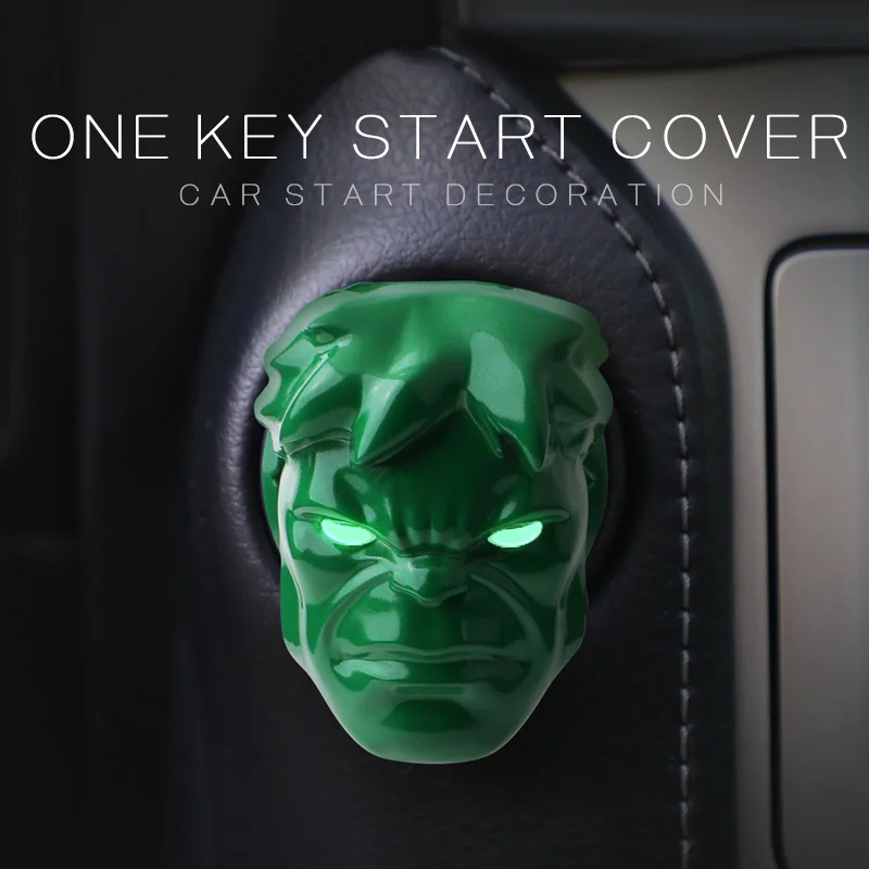 

One Click Start Protection Cover Decorative Sticker Ignition Ring Switch Button Flip Cover Car Interior Decoration Products