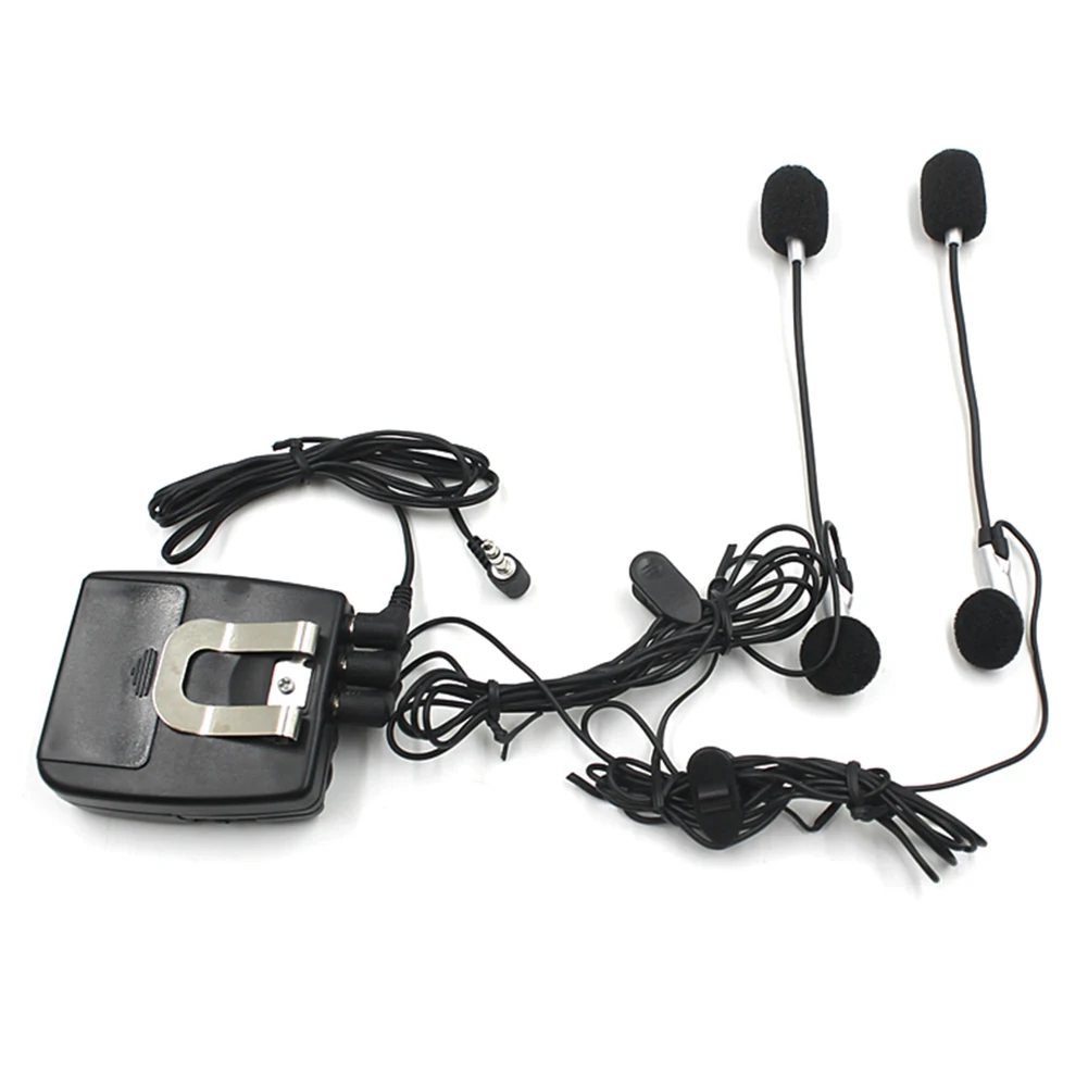 Wired Headset Communication System Motorcycle Helmet Headset Speakers Motorcycle Helmet Intercom Rider to Passenger