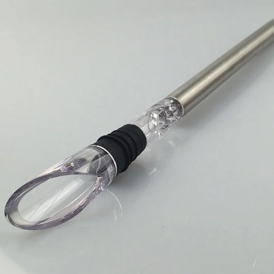 Ice Wine Chiller Rushed Ice Bucket Stainless Steel Barware Wine Pourer Bottle Stick Rapid Iceless Perfect Kitchen Bar Accessorie