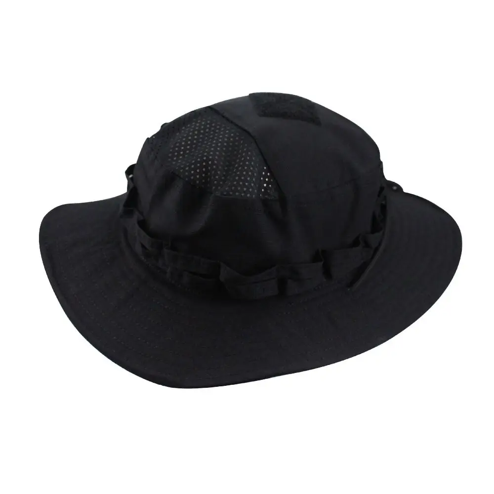 Large Brim Fisherman Hat Breathable Sunscreen Bucket Benny Hats Foldable UV Protection Multicam Fishing Sun Cap Travel