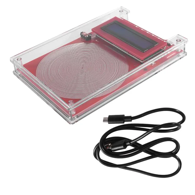 

A37T-Frequency Generator 0.01-100000Hz Adjustable Schumann Sine Wave Resonance Generator Frequency Healing Device