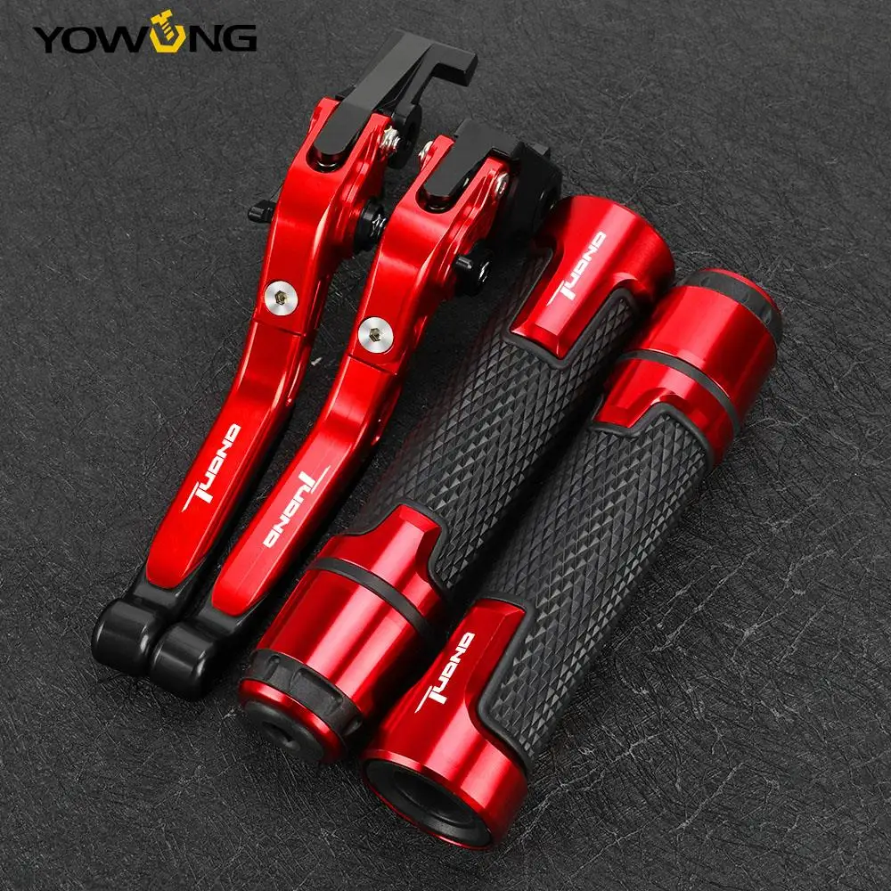 

FOR Aprilia TUONO/R 1000R TUONO1000R 2003-2010 Motorcycle CNC Aluminum Folding Brake Clutch Levers Handlebar Handle Grips Ends