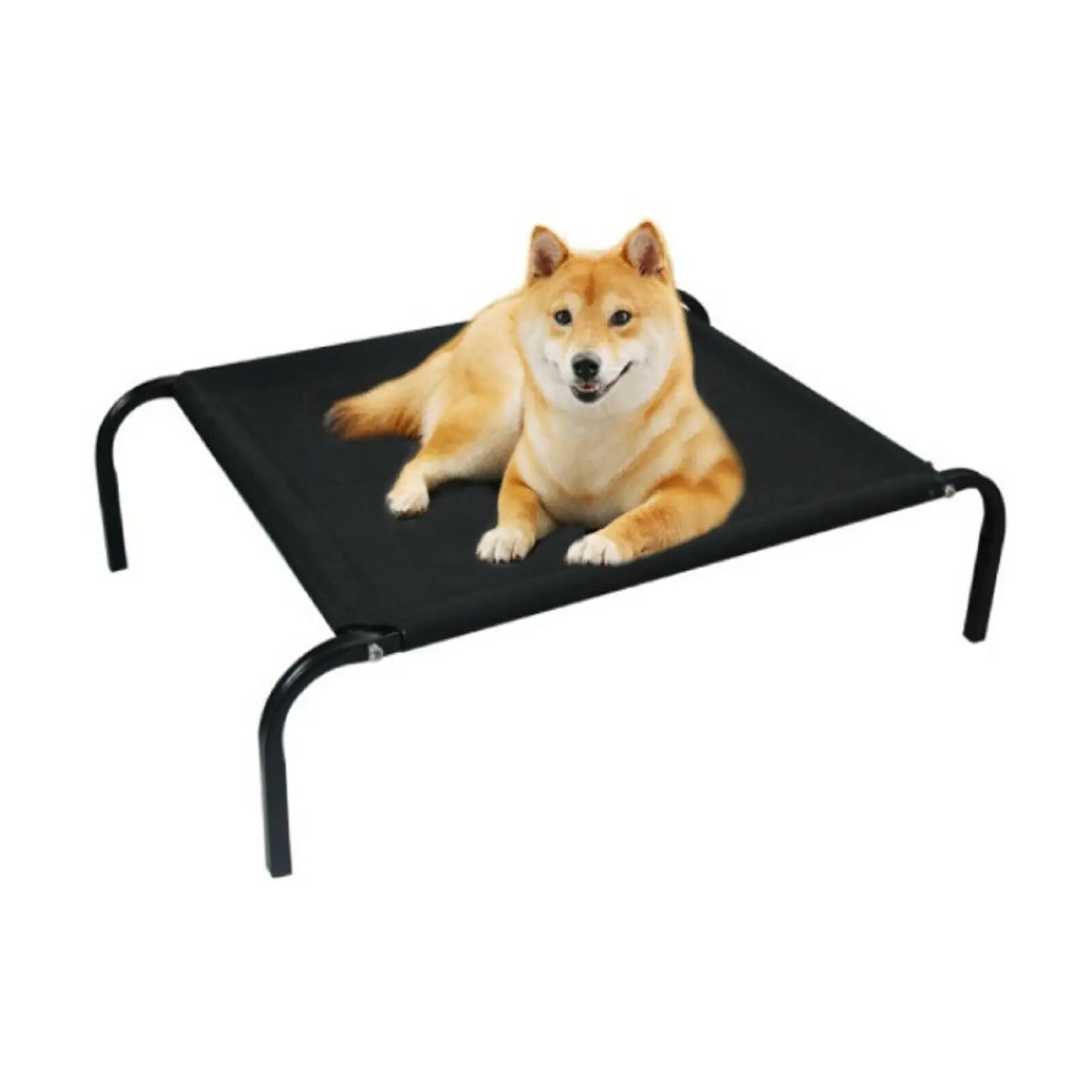 Elevated Dog Bed Detachable, Waterproof Pet Raised Cooling Bed Portable Camping Pet Cot,  Max Load 50KG, Size: S, M, L