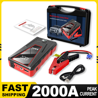 Car Jump Starter 2000A/1200A/600A Battery Charger Emergency Power Bank Booster with LED Lighting Starting Device for 12V Cars