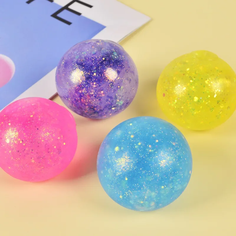 Aurora Gold Powder Maltose Balls Tofu Blocks Anti-Stress Stress Relief Sensory Squishy Toy Irritability Autistic Kids Cool Gifts