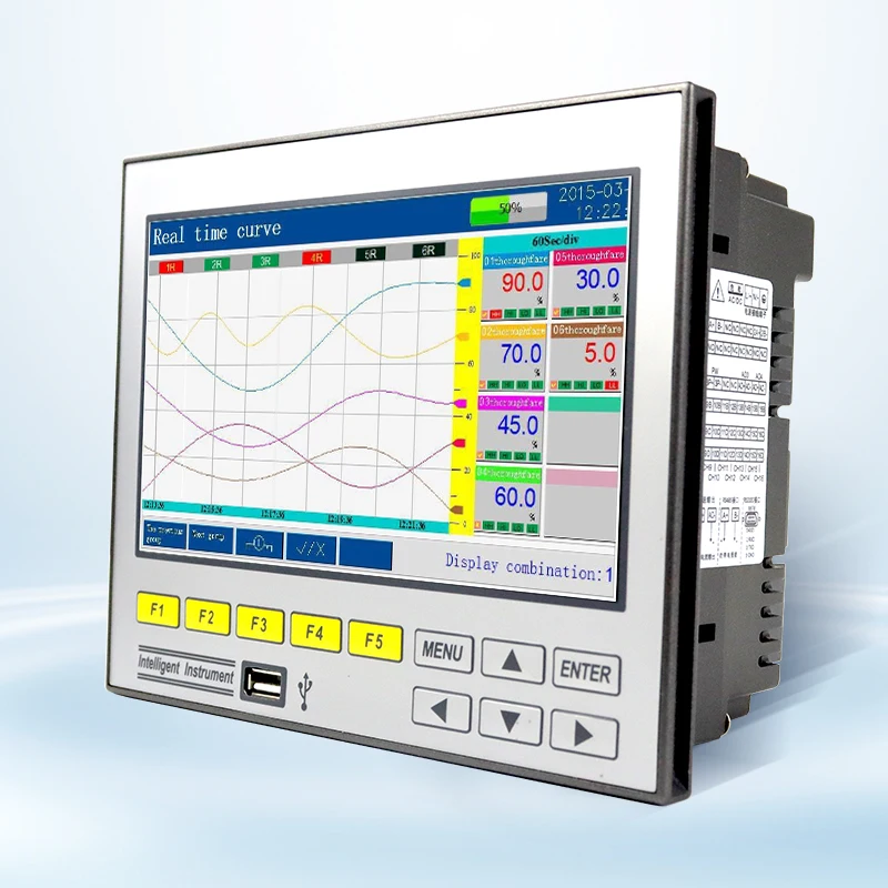 16-Channel RTD Data Logger 6 Relay Outputs Industrial Application RS485 Optional Real-Time Display OEM/ODM Customization Support