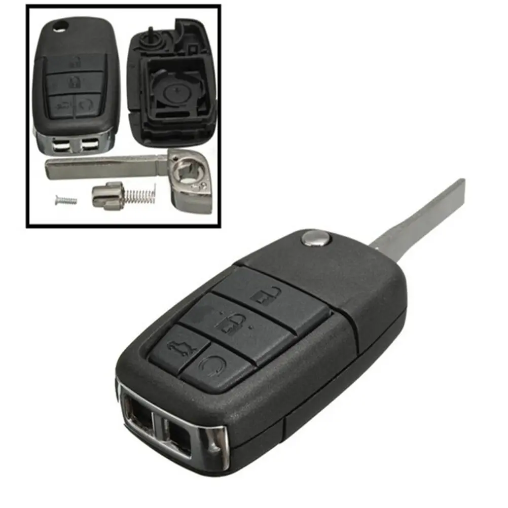 Professional Folding Key Shell 5 Button Remote Entry Fob Cover for G8 Wear Resistant Hard Plastic Nylon Key Case