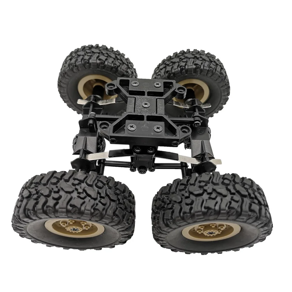 EBOYU WPL RC Truck DIY 4-Wheel Trailer Replacement for WPL B14 B16 B24 B36 C24 C14 2.4G RC Crawler Military Truck