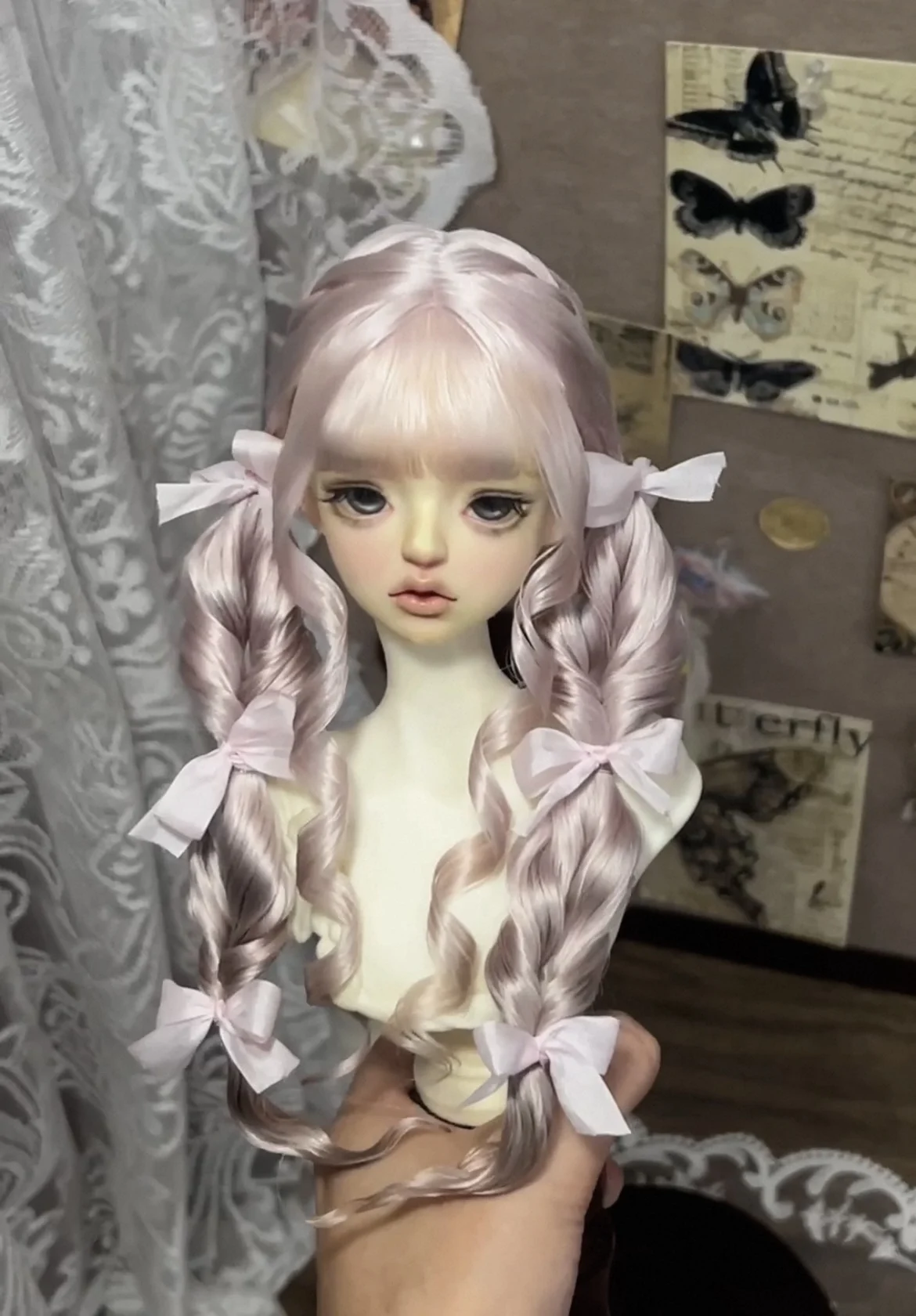 Hair for doll hard shell blythe wig new color 1/6 1/4 1/3 BJD wig free shipping