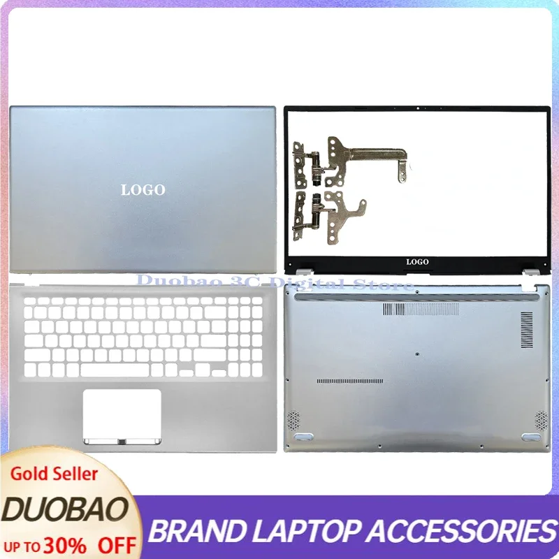 

NEW Laptop For ASUS VivoBook X512 X512J X512F F512 V5000F LCD Back Cover/Front Bezel/Hinges/Palmrest/Bottom Case Computer Case