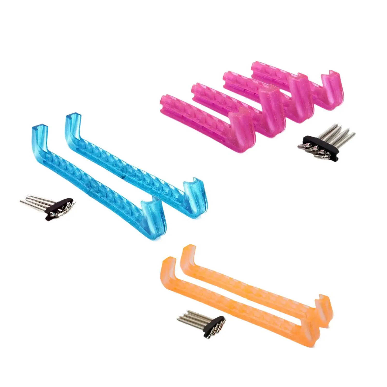 

Ice Skate Guards Protector Men Women Accessories Rubber Adults Easy to Use Sports Skating Blade Covers Ice Skate Blade Covers