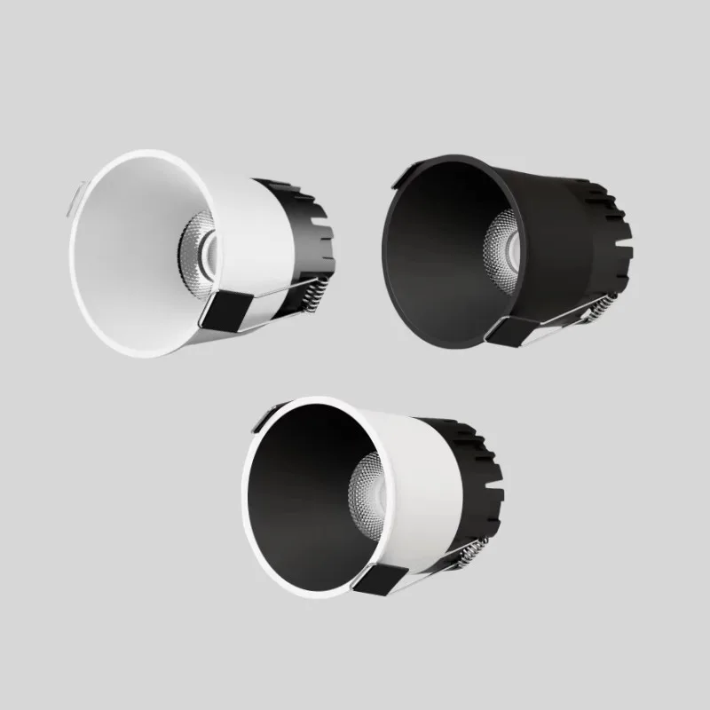Dimmable LED Downlight Anti-glare LED COB Spotlight 5W 7W 9W 12W 15W 18W AC110V 220V Ceiling lamp For Indoor lighting