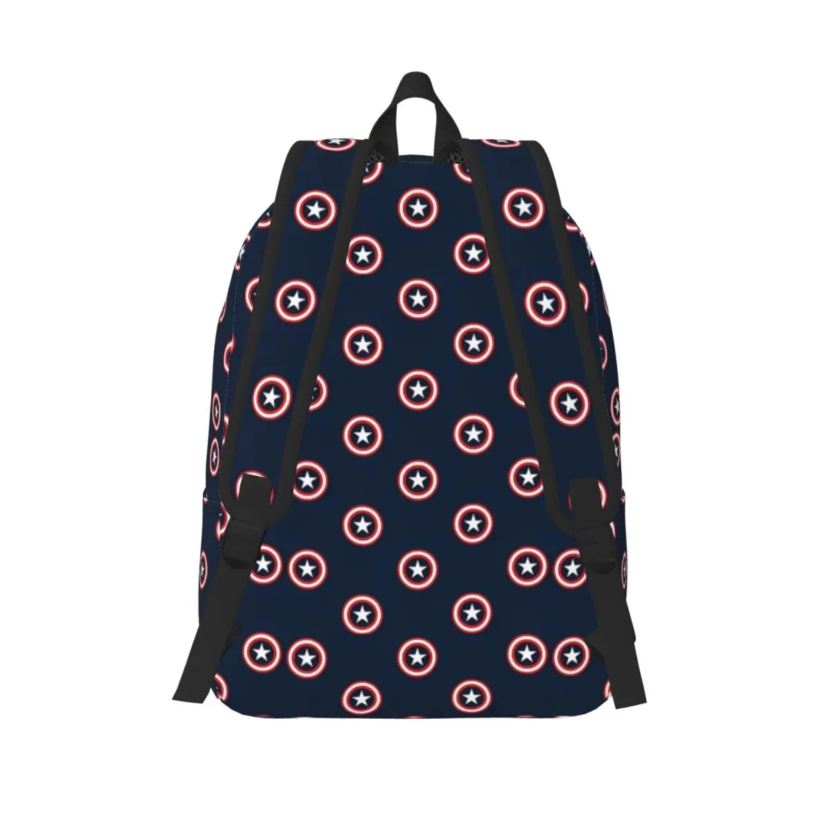Mochila con logotipo de Capitán América, mochilas Kawaii para chica, mochilas ligeras de senderismo para escuela secundaria, mochila colorida