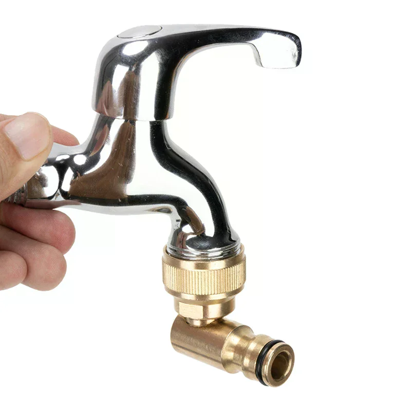 

Hose Reel Swivel Elbow Quick Connector For Hoselock Plug 3/4in BSP Female Outdoor Garden Hose Faucet Adapter