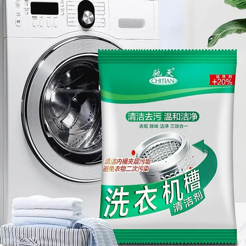 Washing Machine Cleaning Powder Front Load Washer Drums Cleaner Household Washer Machine Drums Powder Descaler For Front Loader