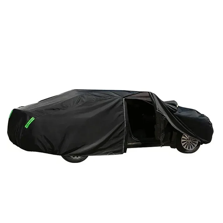 Factory Direct Oxford Cloth 210D Thickened Shade, Dust, Waterproof Outdoor Car Cover