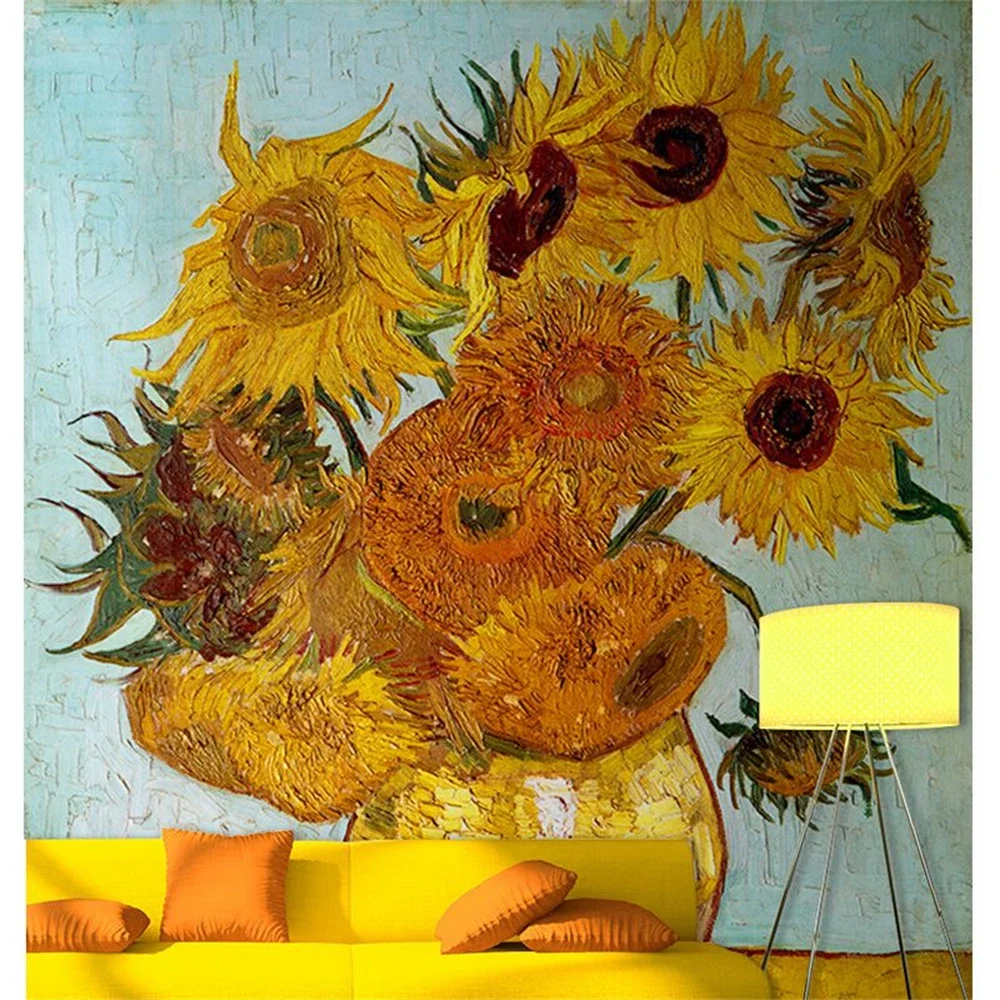 

Индивидуальные обои с изображением звездного неба, картина маслом, для гостиной, дивана, художественная фреска, фон для телевизора, фотообои, наклейки для домашнего декора