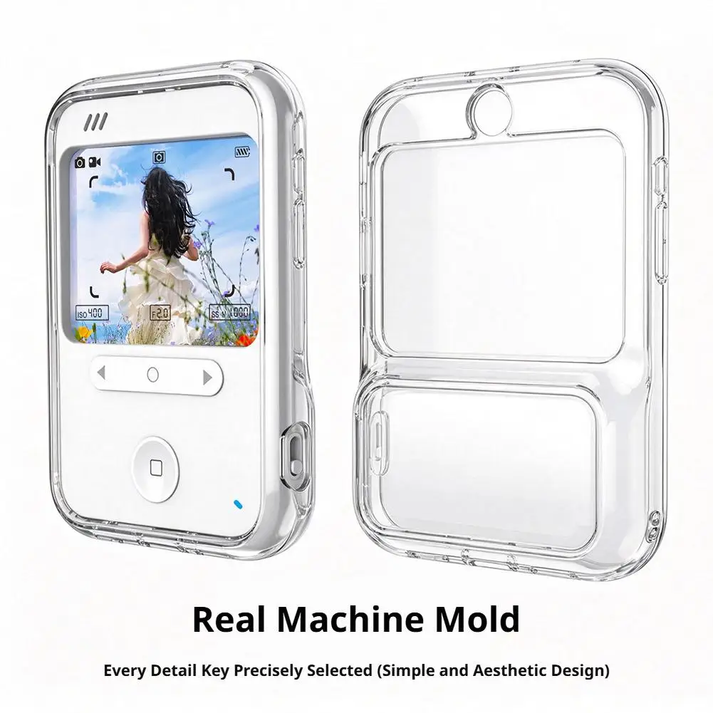 For Godox C100 Camera Clear TPU Protective Case Full Body Coverage Precise Cutouts Slim Lightweight Shockproof Dustproof Cover
