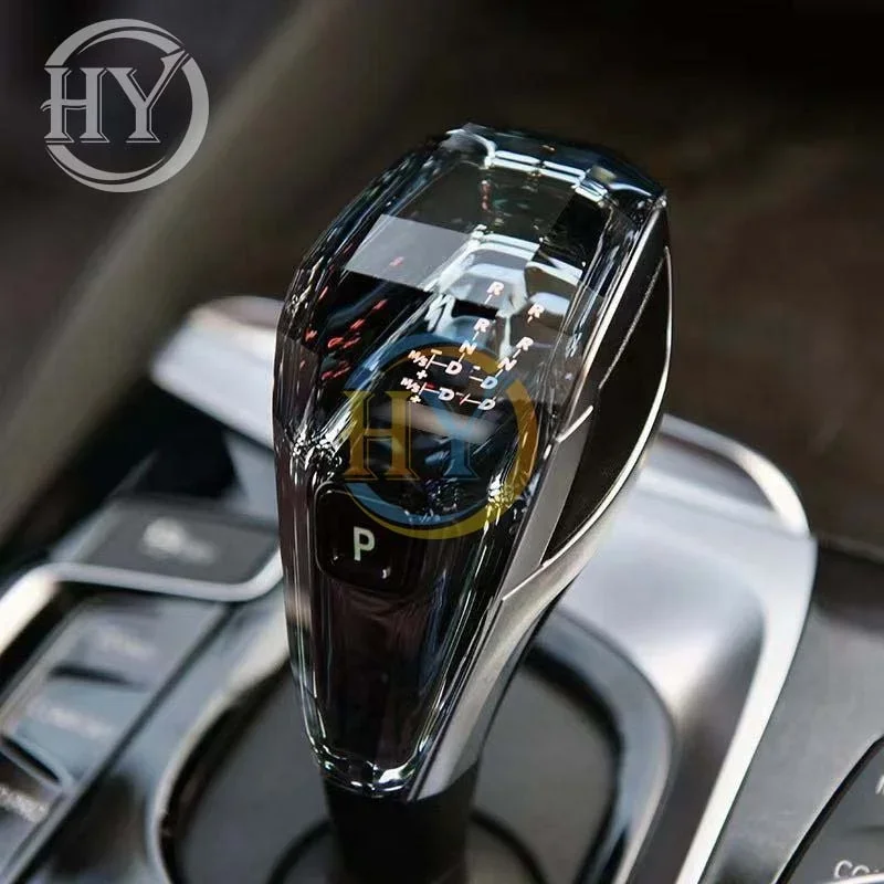 كريستال والعتاد التحول المقبض مجموعة صالح لسيارات BMW X5 G05 X6 G06 G07 G30 G01 F15 F25 F10 F20 F30 1234567   سلسلة الأجزاء الداخلية للسيارة LHD