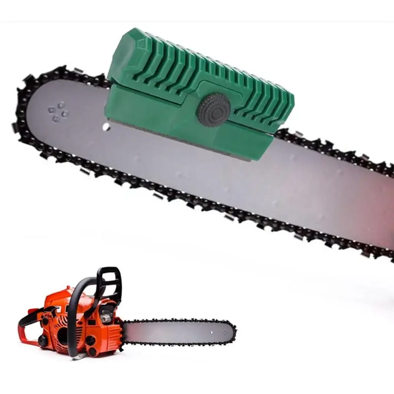 TFORU-Chainsaw Bar Dressing Tool, Solid Guide Bar Rail Dresser File Repairer, Chain Saw Sharpener