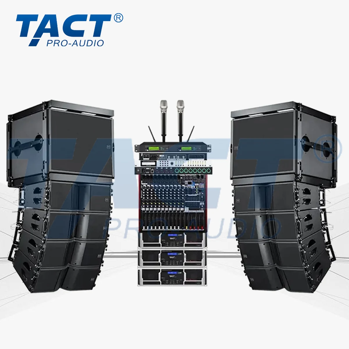 

Pro Audio Dual 8 Inch Line Array System Active And Passive Indoor Outdoor Show Pro Audio Sound System Line Array Speakers