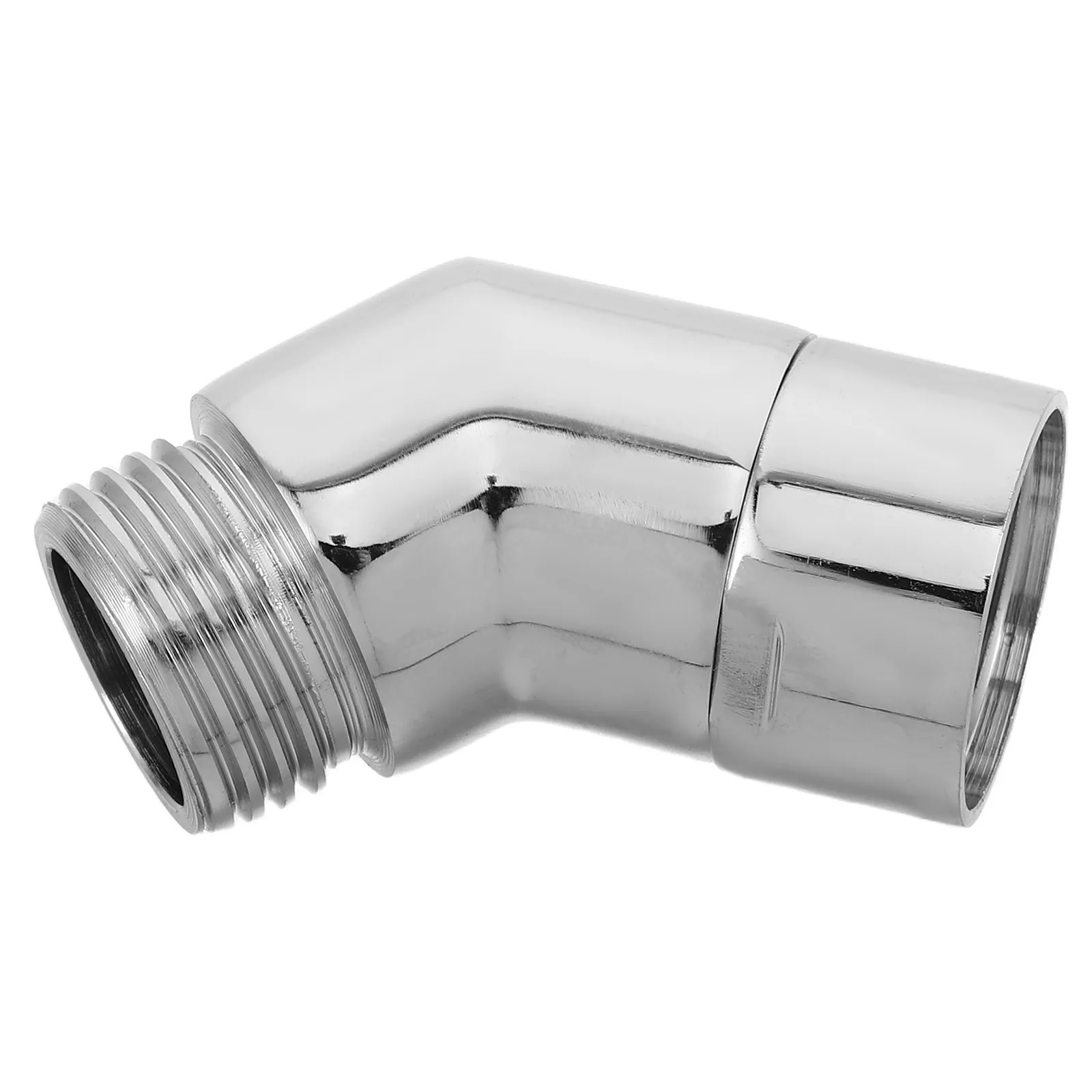 Adjustable Shower Head Angle Adapter Brass Durable Swivel Elbow Replacement Parts Handheld Shower Mount Holder