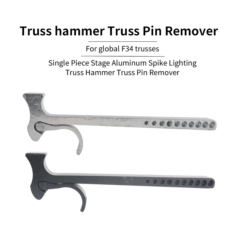 Imagem -02 - Soquete de Removedor de Faísca de Alumínio Iluminação Truss Hammer Truss Pin Global F34 Truss 1pc