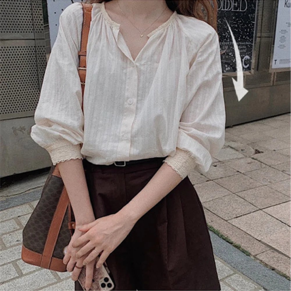 

2021 Весенняя рубашка женская блузка летняя женская блузка макси Blusas Повседневная элегантная винтажная хлопковая рубашка с длинным рукавом оверсайз