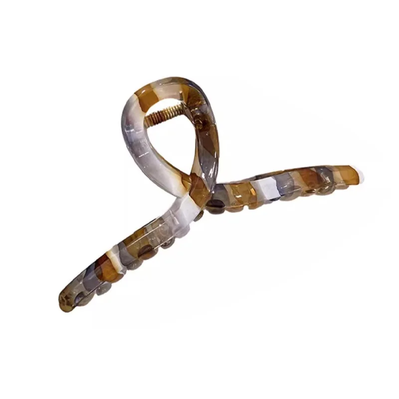 Elegant Bowknot Claw Clip Simple Style Stable Grip Claw Clip Hair Pin Fork Sticks for Hair DIY Accessory Hair Styling image 3