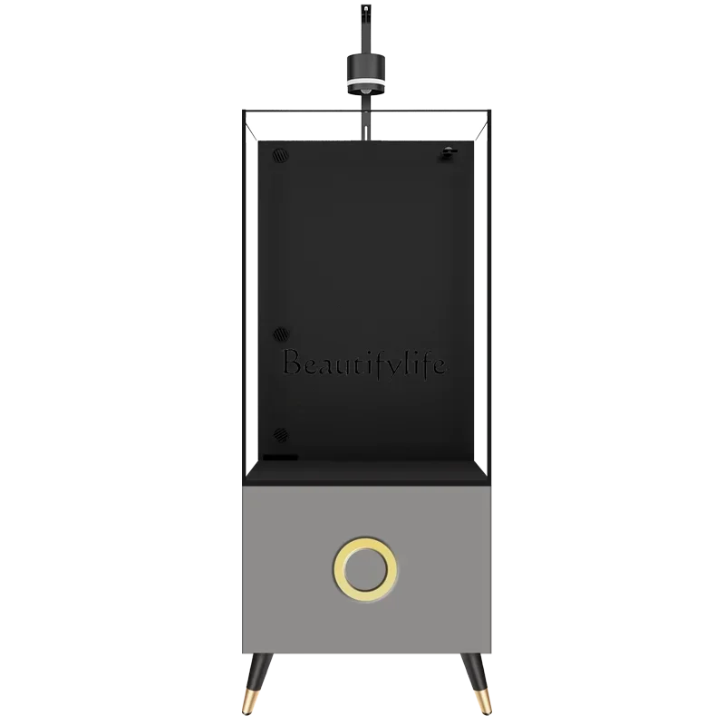 

LD33Fish tank bottom cabinet back filter ultra-white glass goldfish tank floor-to-ceiling household