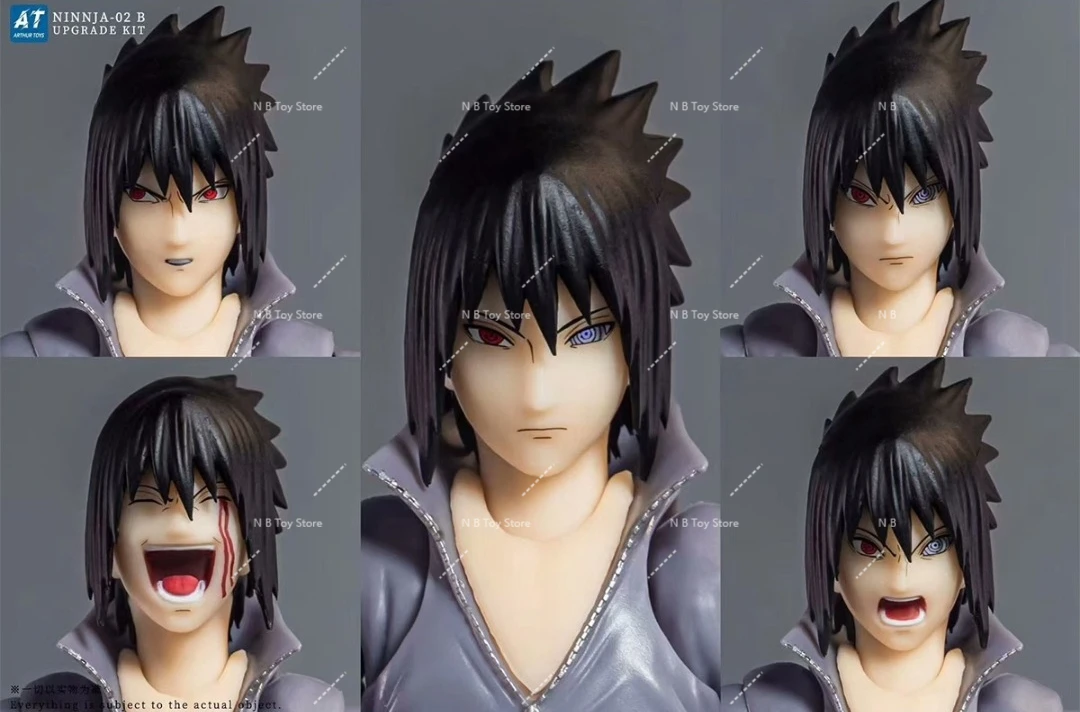 متوفر في المخزون Arthurtoys Ninnja Sasuke 2.0 نحت الرأس Samsara مشاركة العين أسلحة الرسوم المتحركة نموذج عمل الشكل لعبة جمع #5