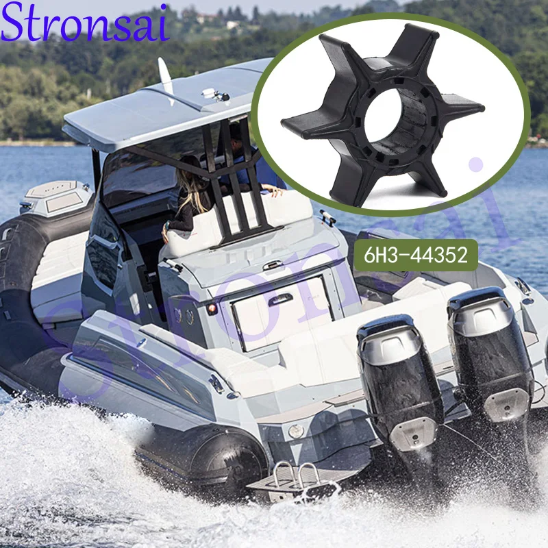 

6H3-44352 Крыльчатка подвесного водяного насоса для подвесного двигателя Yamaha 40/50/55/70HP 6H3-44352-00-00 697-44352-00 Sierra 18-3069